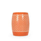 Gable Garden Stool Orange JW160248 Orange FredCo