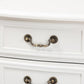 Gabrielle Traditional French Country Provincial White-Finished 3-Drawer Wood Nightstand FredCo