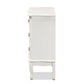 Gabrielle Traditional French Country Provincial White-Finished 3-Drawer Wood Storage Cabinet FredCo