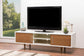 Gemini Wood Contemporary TV Stand FredCo