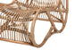 Genera Modern Bohemian Natural Rattan Lounge Chair FredCo