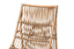 Genera Modern Bohemian Natural Rattan Lounge Chair FredCo
