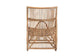 Genera Modern Bohemian Natural Rattan Lounge Chair FredCo