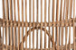 Genera Modern Bohemian Natural Rattan Lounge Chair FredCo