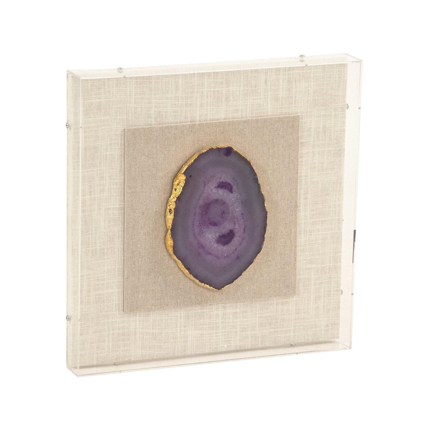 Geode Acrylic Framed Wall Art ZEN40063B FredCo
