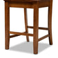 Gervais Modern and Contemporary Transitional Walnut Brown Finished Wood 5-Piece Pub Set FredCo