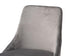 Giada Contemporary Glam and Luxe Grey Velvet Fabric and Dark Brown Finished Wood 2-Piece Bar Stool Set FredCo