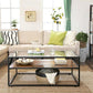 Glass Tabletop Coffee Table FredCo