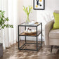 Glass Tabletop Side Table FredCo
