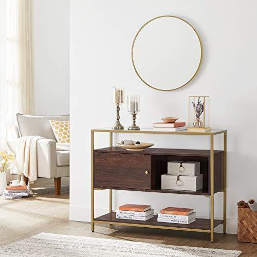 Glass Top Side Cabinet FredCo
