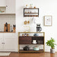 Glass Top Side Cabinet FredCo