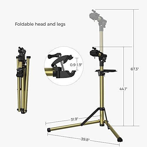 Gold Bike Repair Stand with Tool Tray FredCo