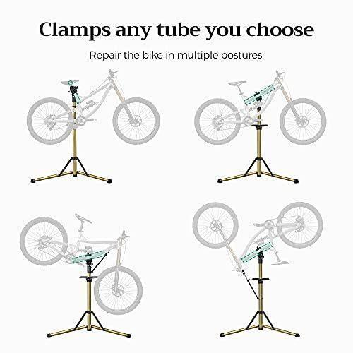 Gold Bike Repair Stand with Tool Tray FredCo