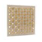 Golden Cubes in Acrylic Wall Art ZEN30693A FredCo