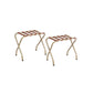 Golden Luggage Rack Pack of 2 FredCo
