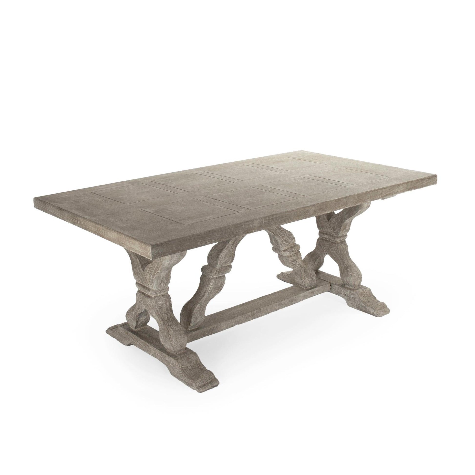 Gracie Dining Table LI-S10-25-58S-FG Antique White FredCo