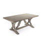 Gracie Dining Table LI-S10-25-58S-FG Antique White FredCo