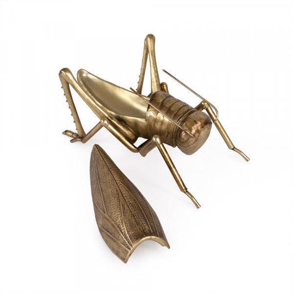 Grasshopper Accent Décor with Tray SHI062 14.5 Inches FredCo