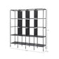 Gray Fabric Wardrobe FredCo