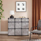 Gray Organizer with 9 Storage Boxes FredCo