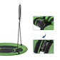 Green & Black Round Saucer Tree Swing FredCo
