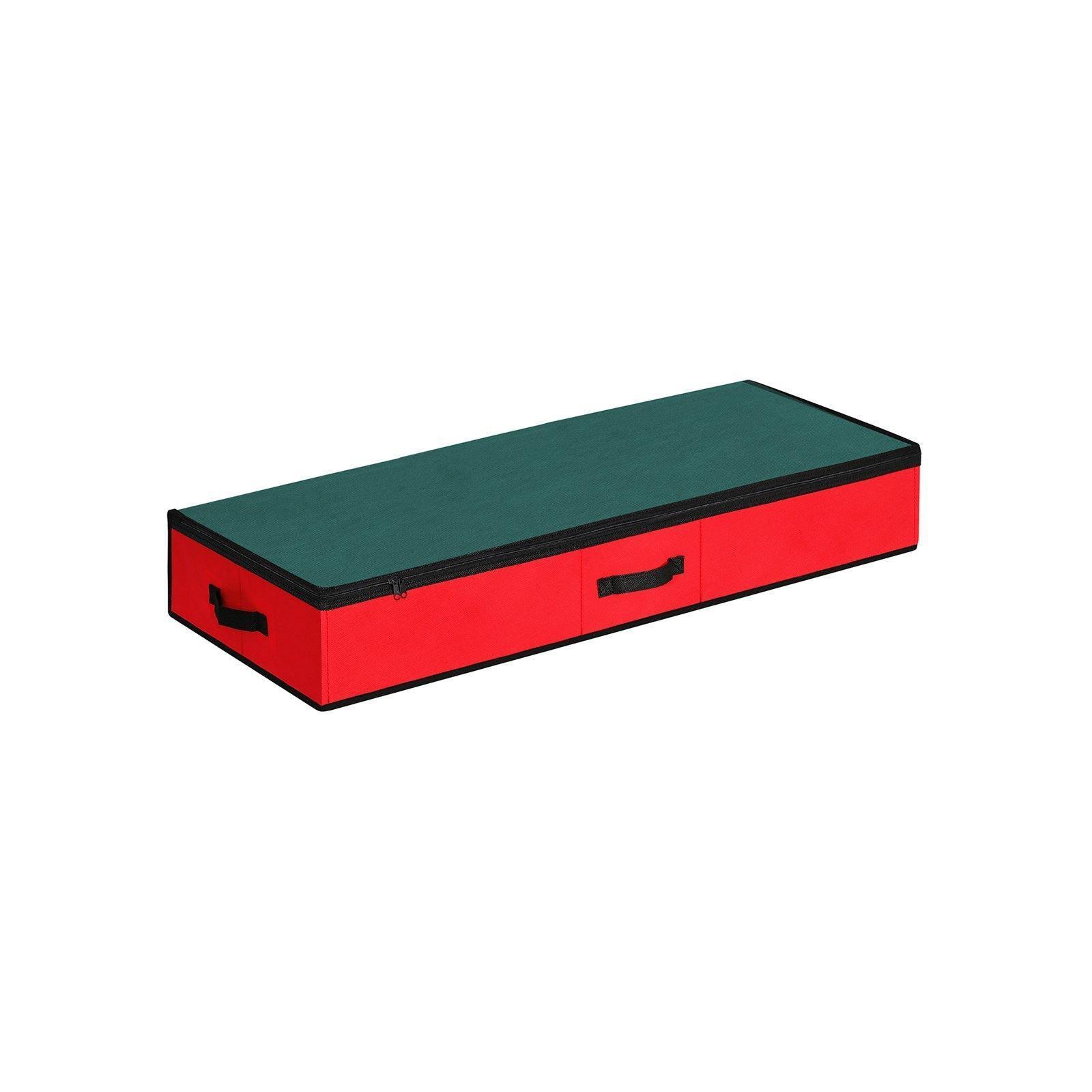 Green & Red Underbed Wrapping Paper Storage Bag FredCo