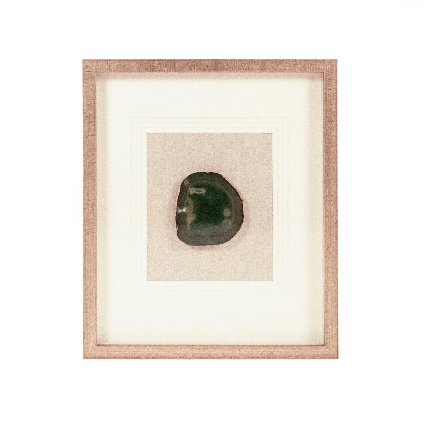 Green Geode Acrylic Wall Art ZEN55207C FredCo