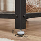 Greige Telephone Table with 2 Shelves FredCo