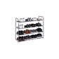 Grey 4 Tier Shoe Organizer FredCo