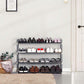 Grey 4 Tier Shoe Organizer FredCo