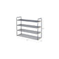 Grey 4 Tier Shoe Organizer FredCo