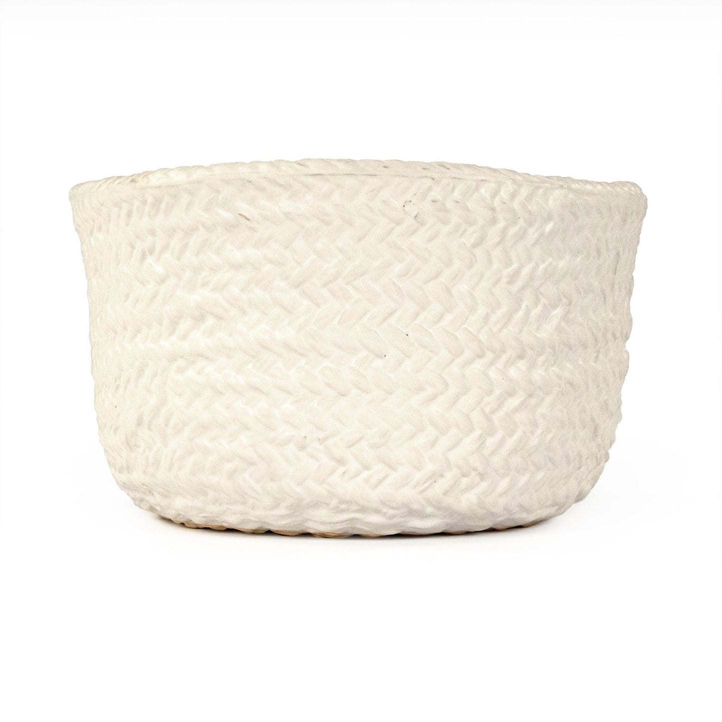 Grey Cross Weave Deep Dish Small CB3491-20-R604 FredCo