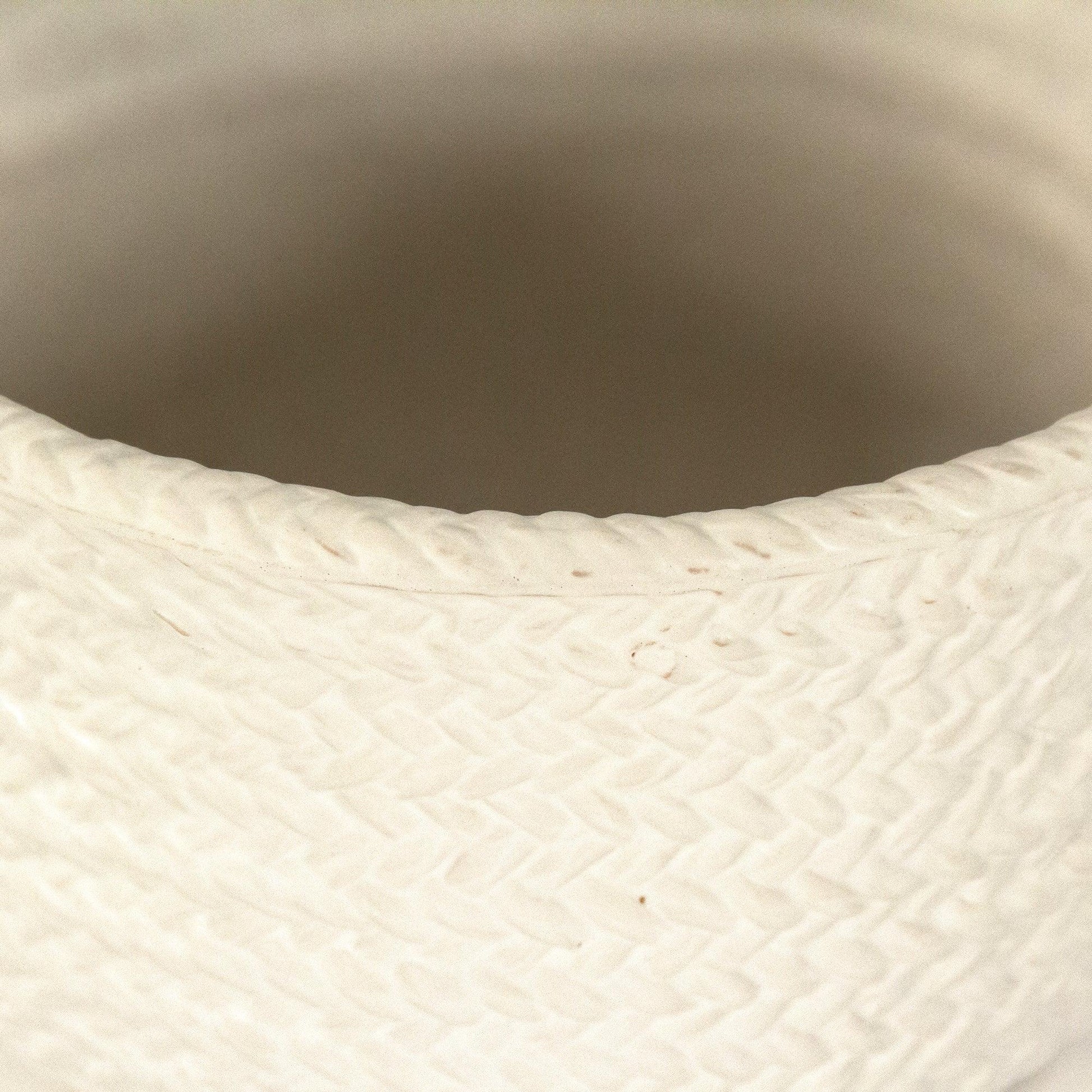 Grey Cross Weave Deep Dish Small CB3491-20-R604 FredCo