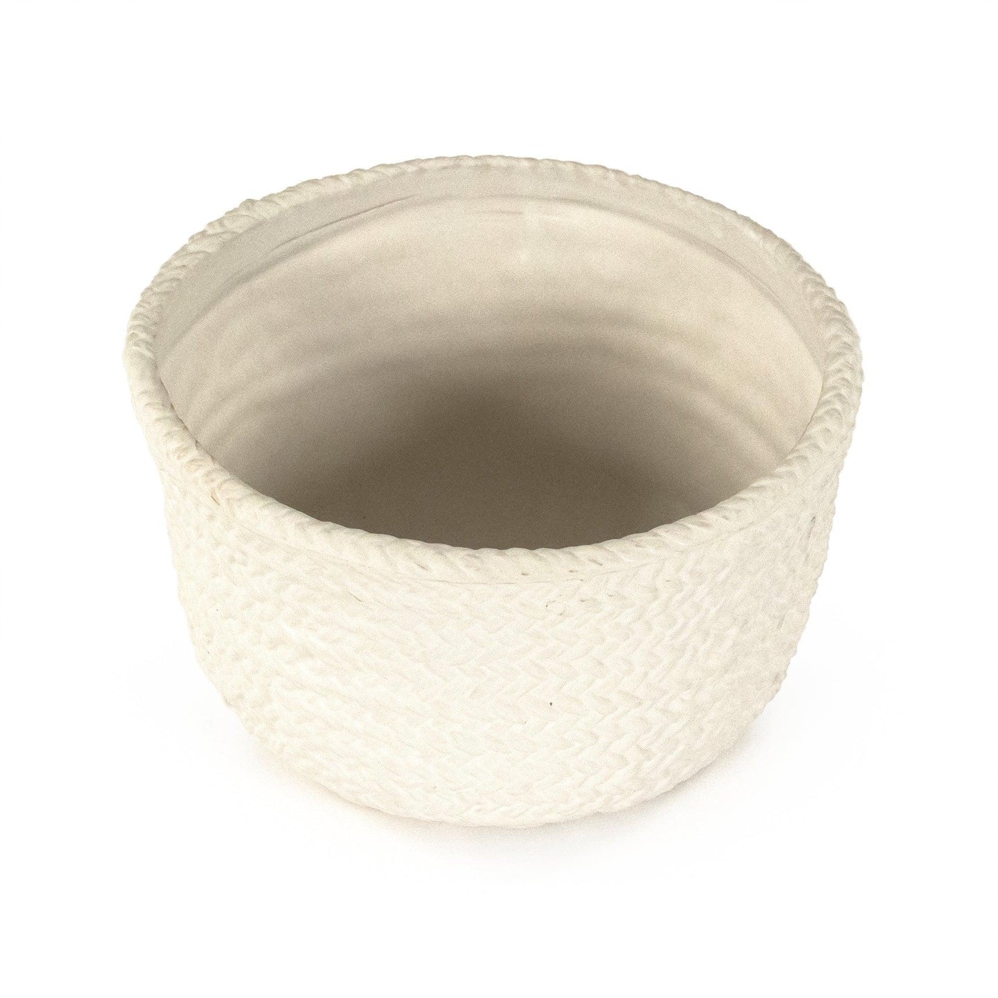 Grey Cross Weave Deep Dish Small CB3491-20-R604 FredCo
