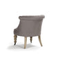Grey Oak, Linen Slipper Chair FredCo