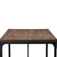 Greyson Vintage Industrial Antique Bronze Home Office Wood Desk FredCo