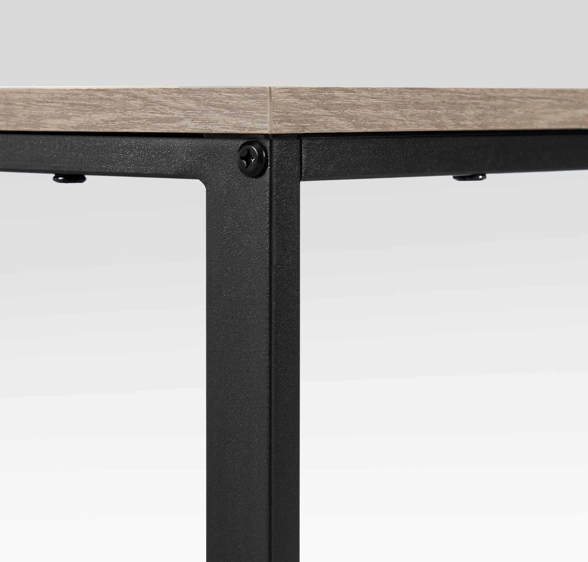 Griege Computer Desk with 2 Shelves for Home Office FredCo