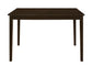 Guillen 5-piece Dining Set with Bench Cappuccino and Dark Brown 150232 Coaster FredCo