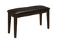 Guillen 5-piece Dining Set with Bench Cappuccino and Dark Brown 150232 Coaster FredCo