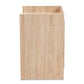 Hale Modern and Contemporary Oak Finished Wood 1-Door Nightstand FredCo