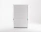 Halifax Classic White Glass-Display Hutch Unit BCA594 FredCo