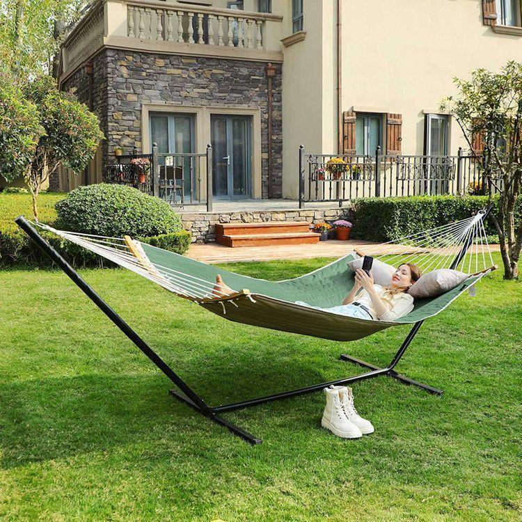 Hammock Army Green and Beige FredCo