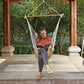 Hammock Chair Green and Khaki FredCo