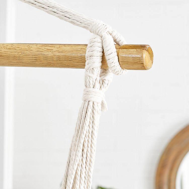 Hammock Chair with Stand Beige FredCo