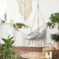 Hanging Chair Cloud White and Gray FredCo