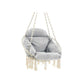 Hanging Chair Cloud White and Gray FredCo