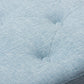 Hannah Modern and Contemporary Light Blue Fabric Upholstered Button-Tufting Storage Ottoman Bench FredCo