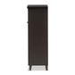 Harding Espresso Shoe-Storage Cabinet FredCo