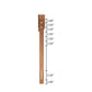 Harena Modern and Contemporary Transitional Ash Walnut Finished Wood Full Size Headboard FredCo