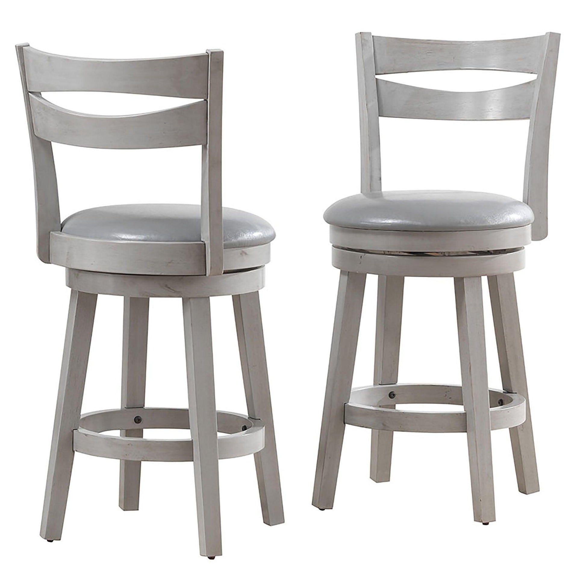HARLO 26'' Counter Stool, Set Of 2 Grey FredCo